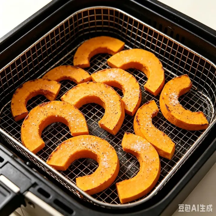 空气炸锅烤南瓜 第 3 步