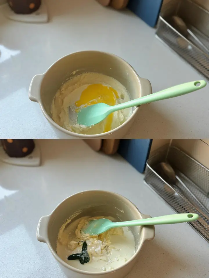 开心果巴斯克司康 第 3 步
