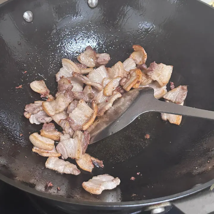 包菜炒肉片 第 8 步