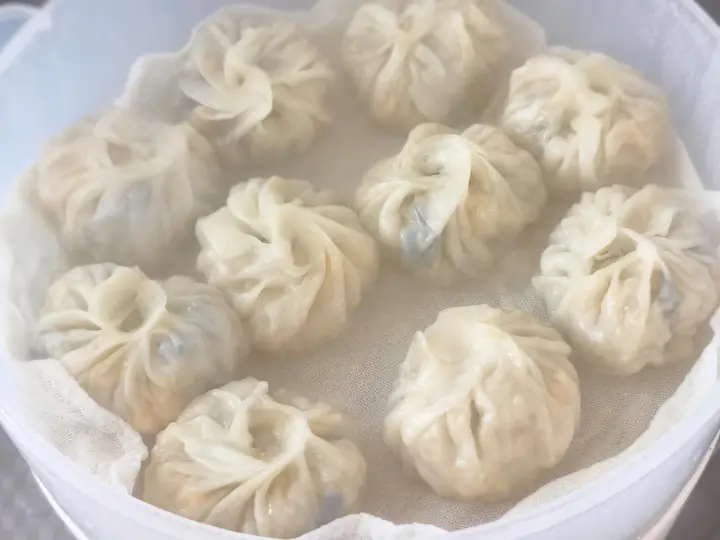 虾滑包菜水晶包 第 15 步