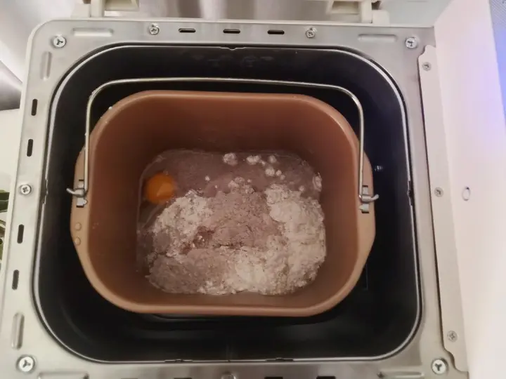 面包机全麦吐司 第 1 步