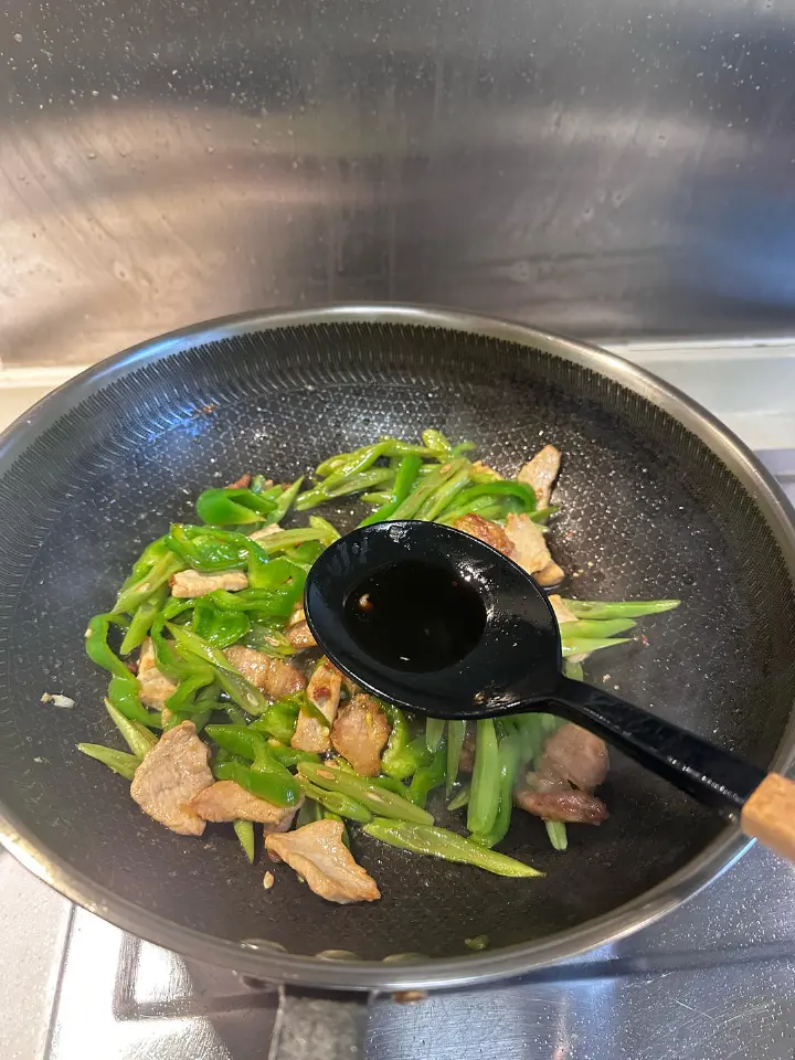 四季豆炒肉 第 12 步