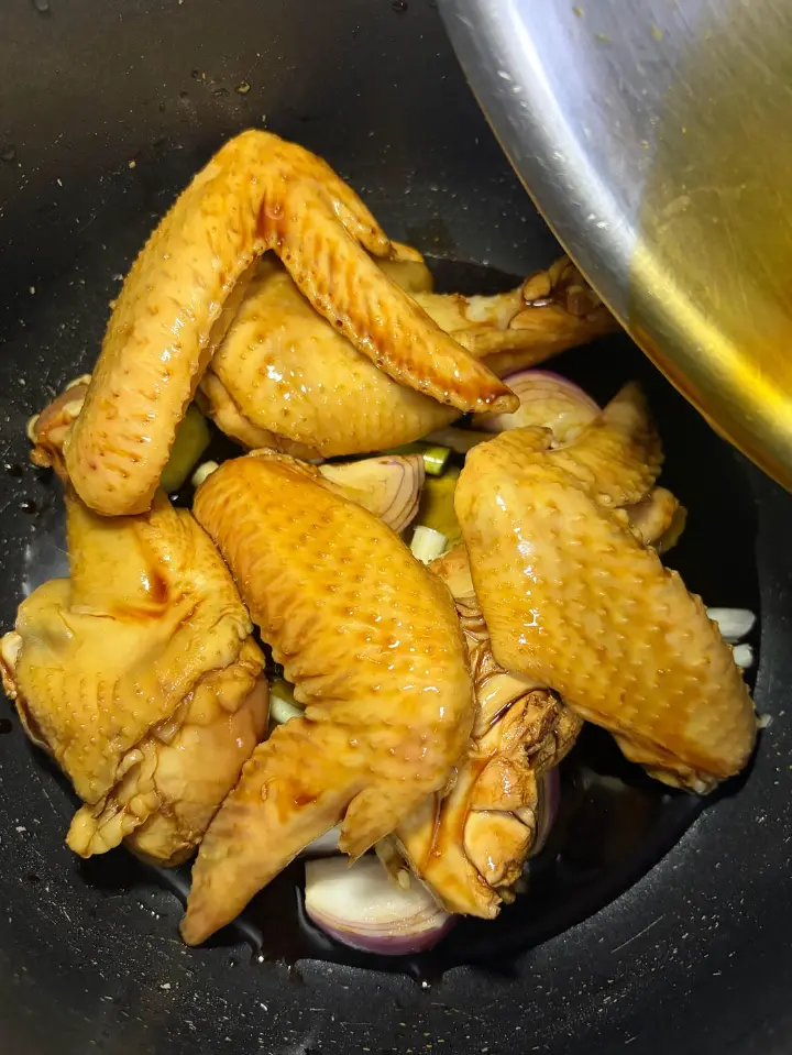电饭煲酱油鸡翅 第 5 步