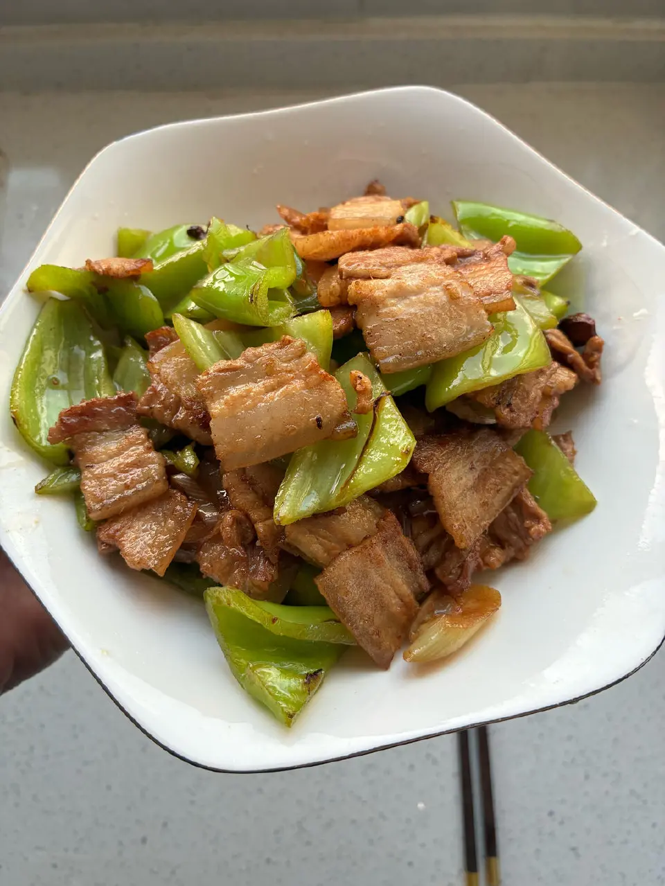 青椒小炒肉成品图