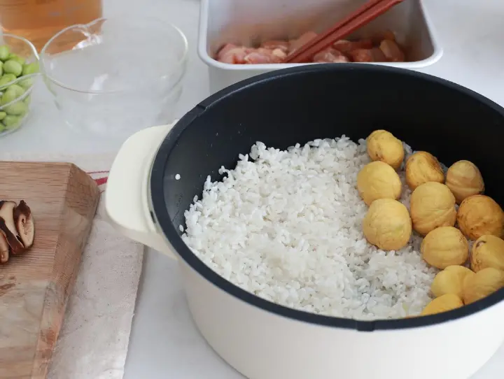 香菇板栗焖饭 第 7 步