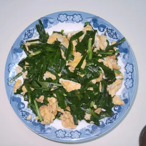 韭菜炒鸡蛋