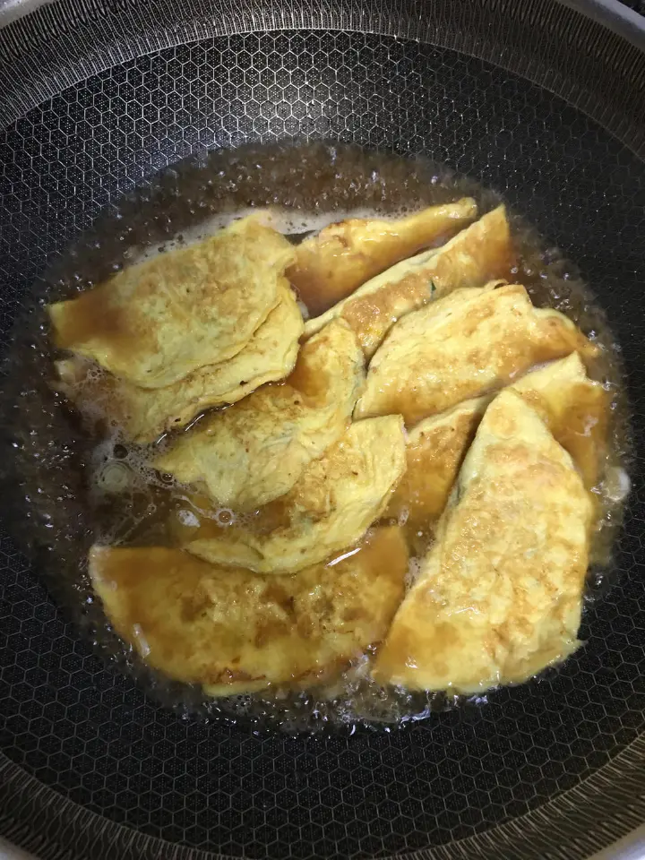 生菜烧蛋饺 第 6 步