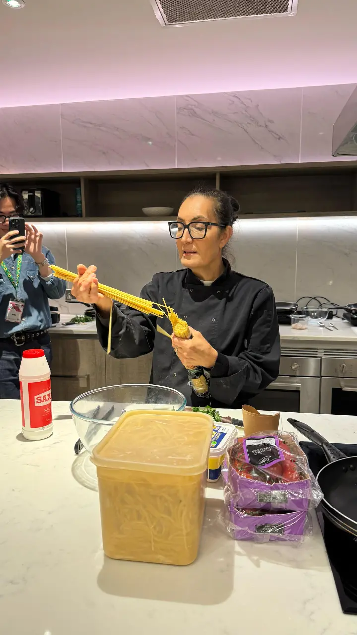 意式鲜虾扁面条 第 2 步
