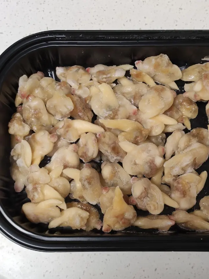 油泼黄蚬子肉 第 1 步