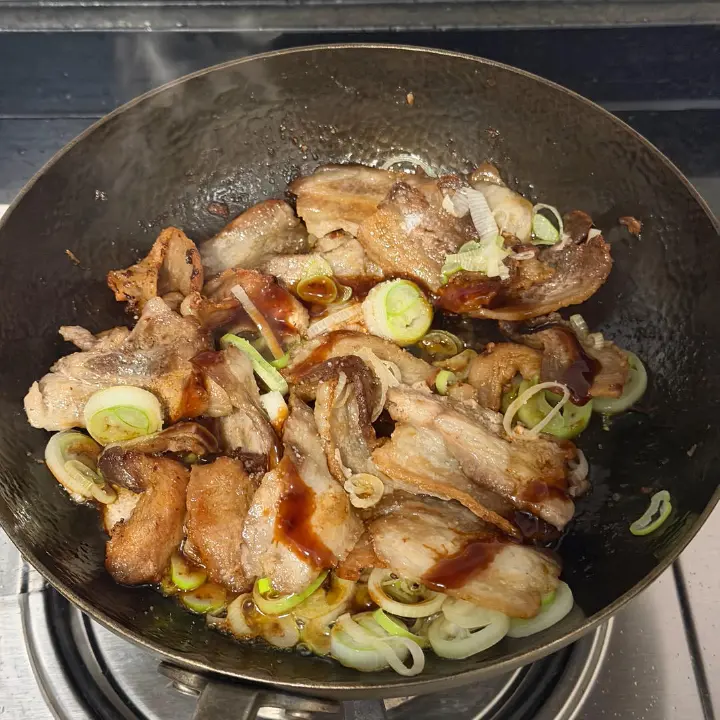 葱烧五花肉片 第 5 步