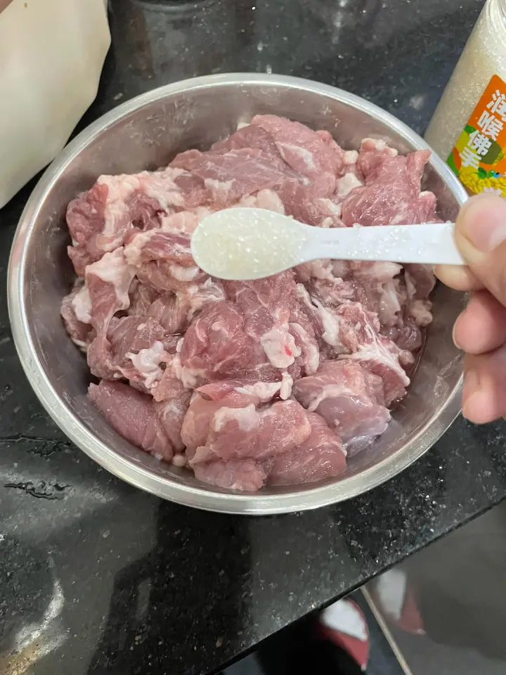 虾酱蒸猪肉 第 6 步