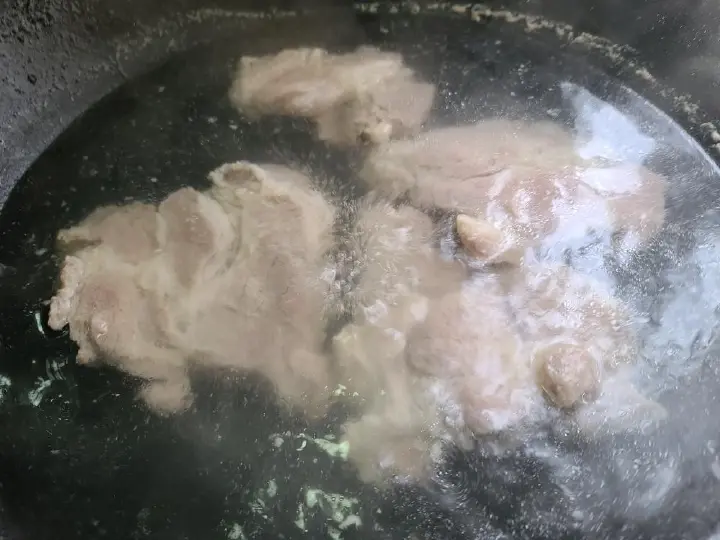 盐水梅花肉 第 7 步