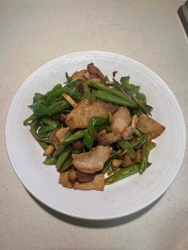 四季豆炒肉 第 14 步