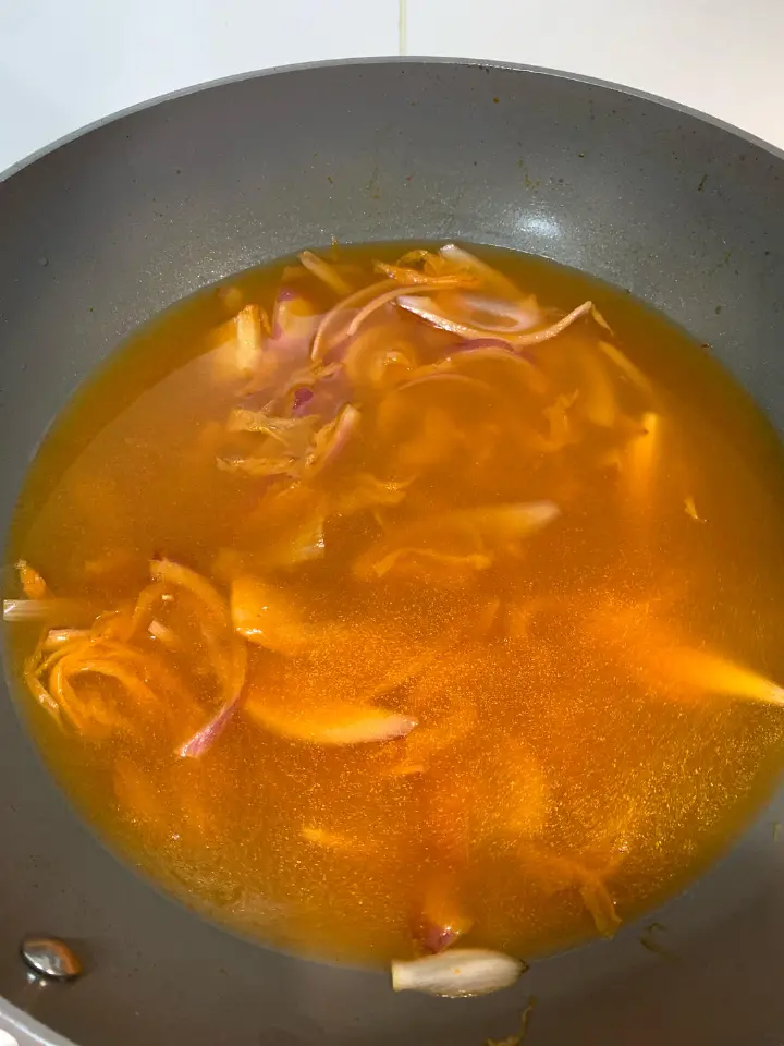 泡菜肥牛豆腐味噌汤 第 4 步