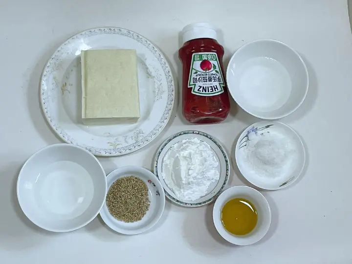 糖醋脆皮豆腐 第 1 步