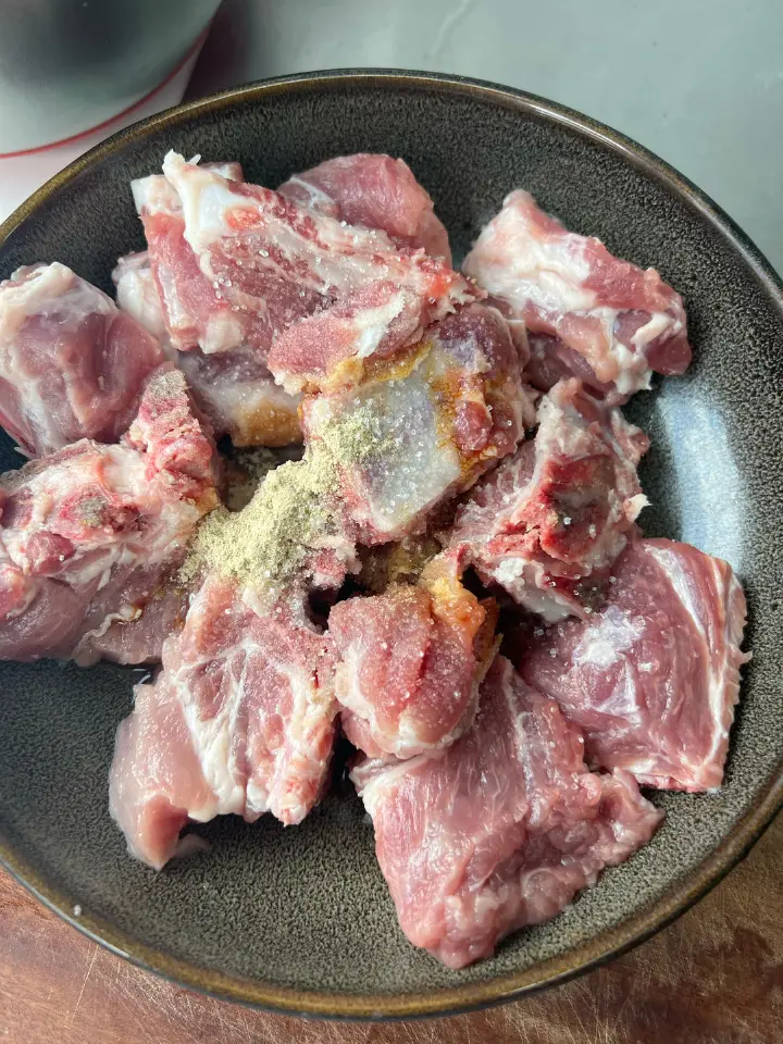 油炸糖醋排骨 第 1 步