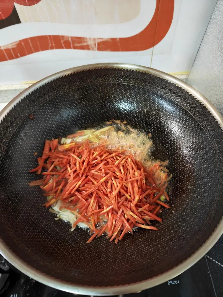 虾烧白菜 第 7 步