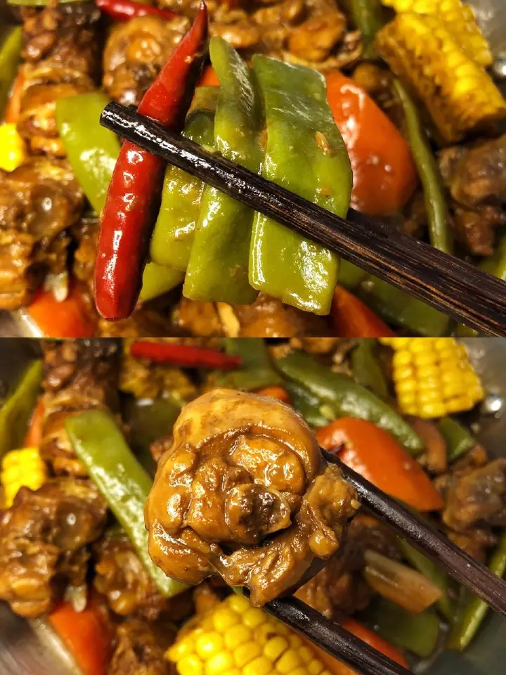 鸡腿蔬菜一锅炖 第 4 步