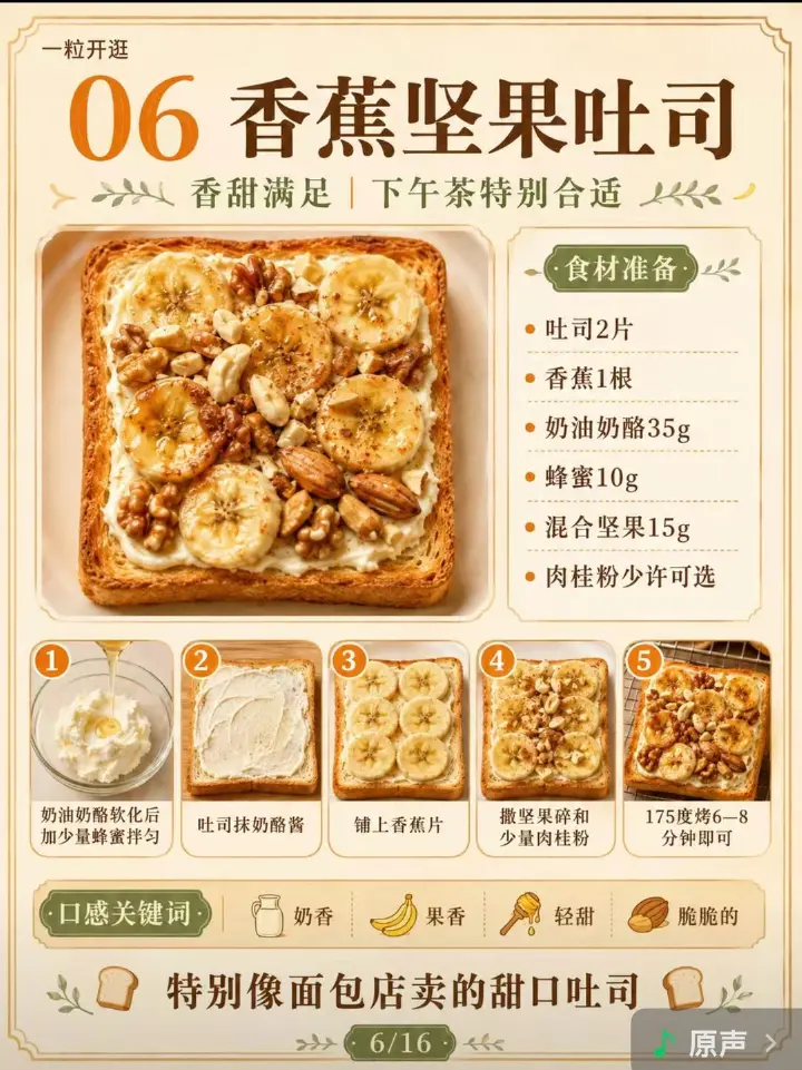 花式吐司合集 第 6 步