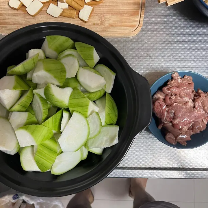 丝瓜蒸牛肉 第 12 步