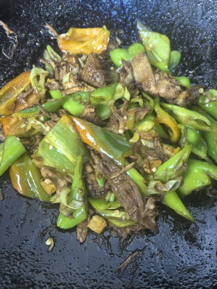 辣椒炒拆骨肉 第 8 步