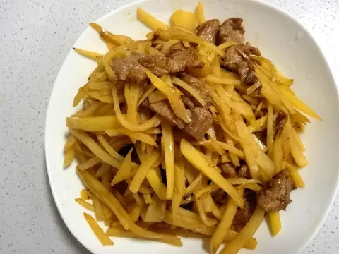 瘦肉土豆丝