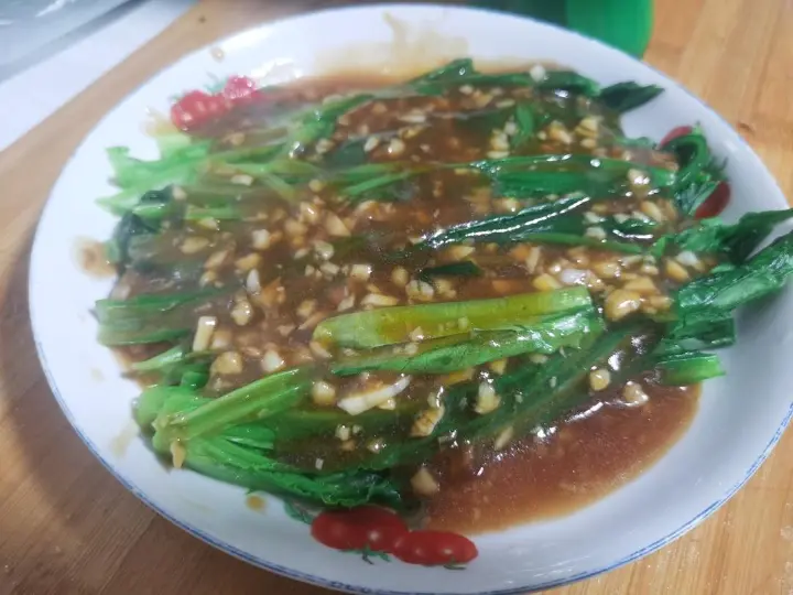 蚝油油麦菜 第 7 步