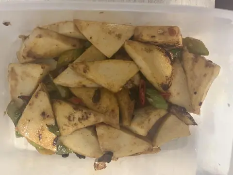 青椒千叶豆腐