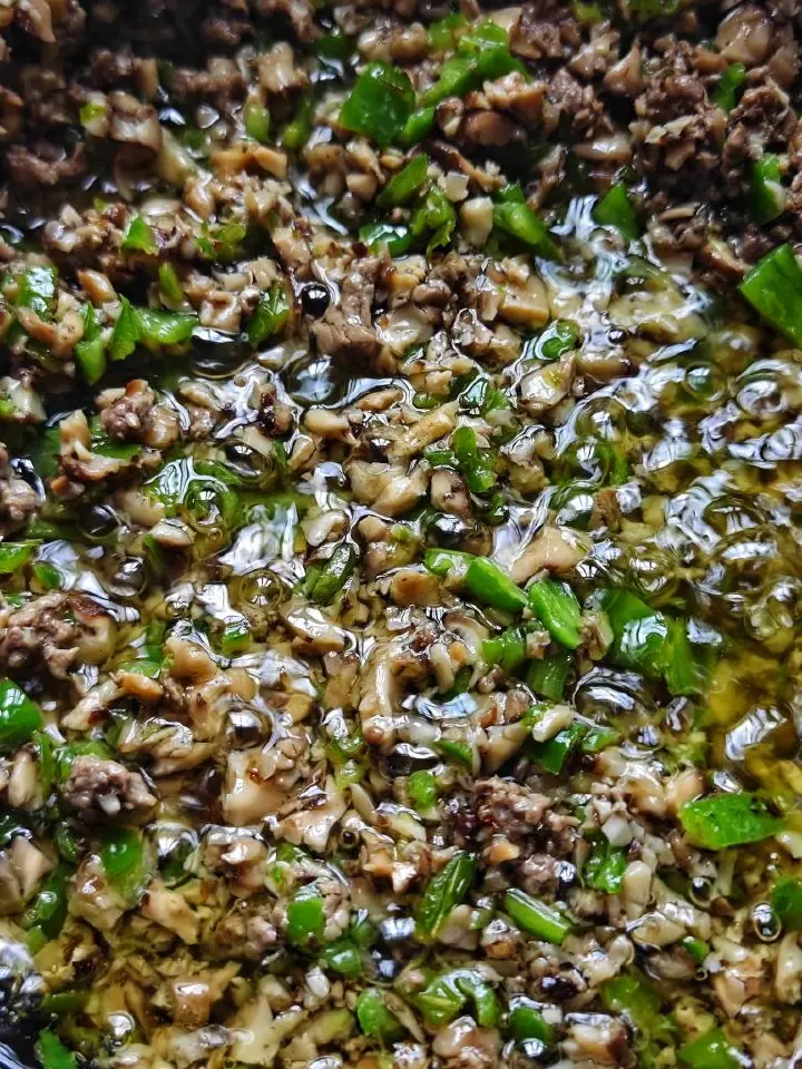 烧椒香菇牛肉酱 第 10 步
