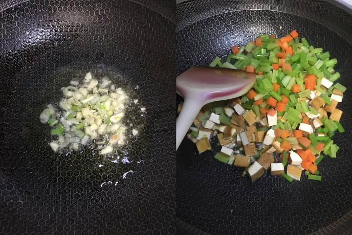 山芹炒豆干 第 6 步