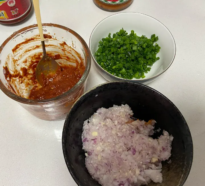 家庭版酱香饼 第 3 步