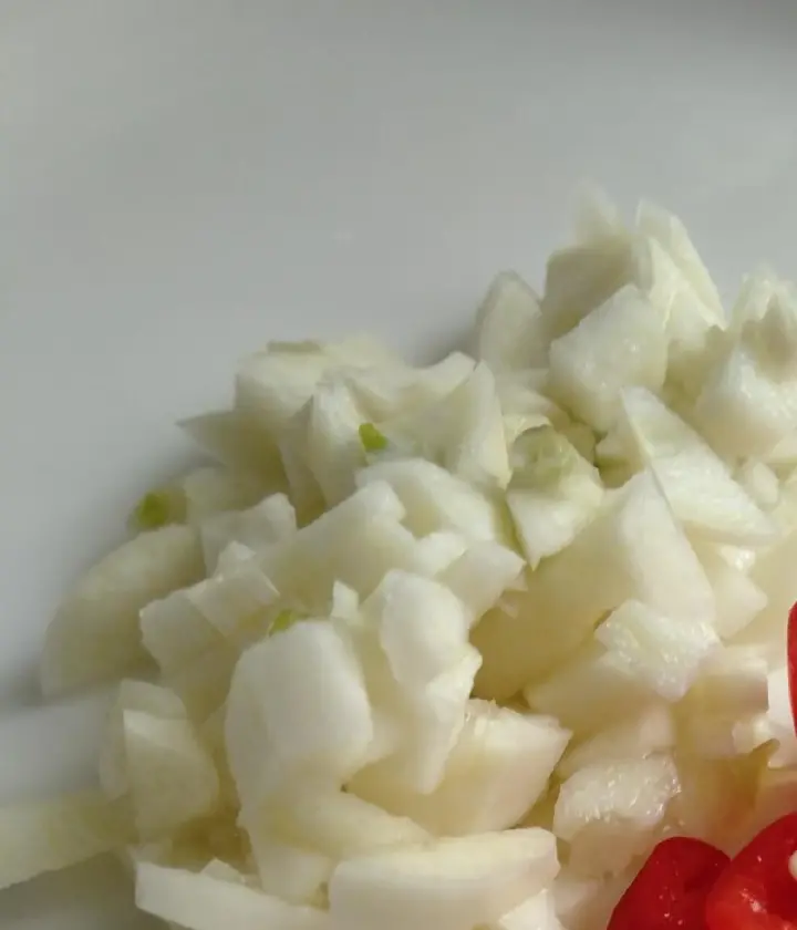 香菇青椒炒鸡蛋 第 1 步
