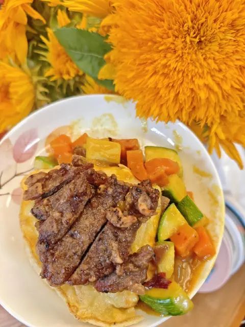 咖喱牛扒饭