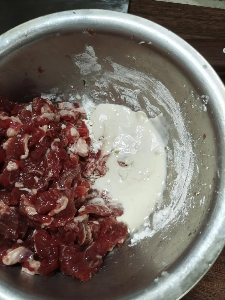 韭菜牛肉 第 7 步