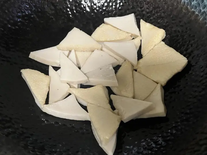 青椒千叶豆腐 第 1 步