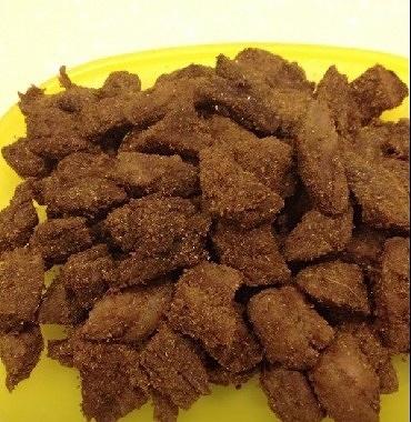 微波炉牛肉干成品图