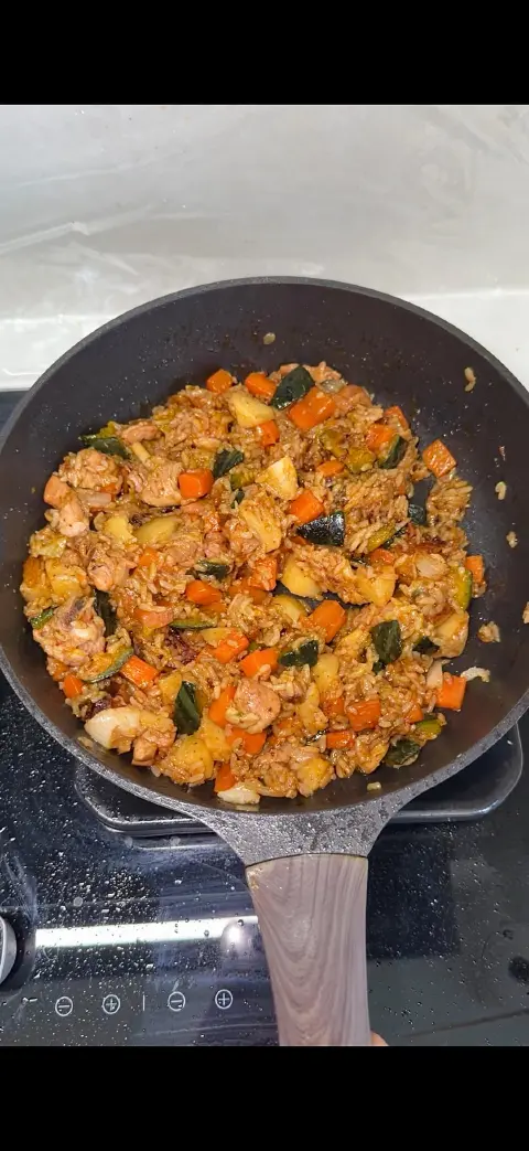 快手鸡肉烩饭