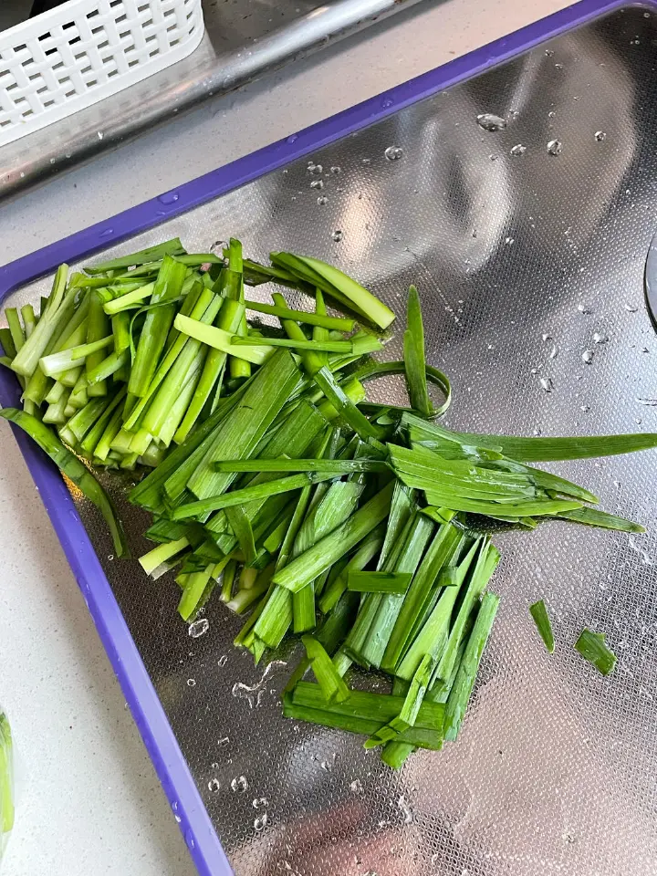 韭菜炒鸭蛋 第 2 步
