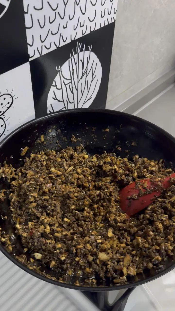 香菇笋干牛肉酱 第 9 步