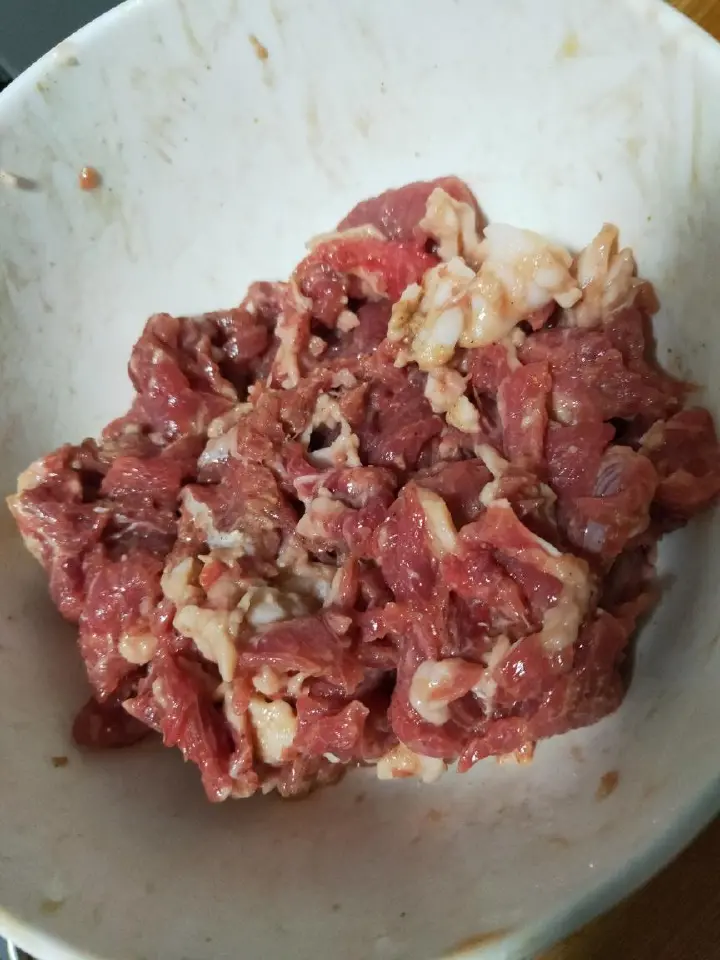小炒黄牛肉 第 2 步