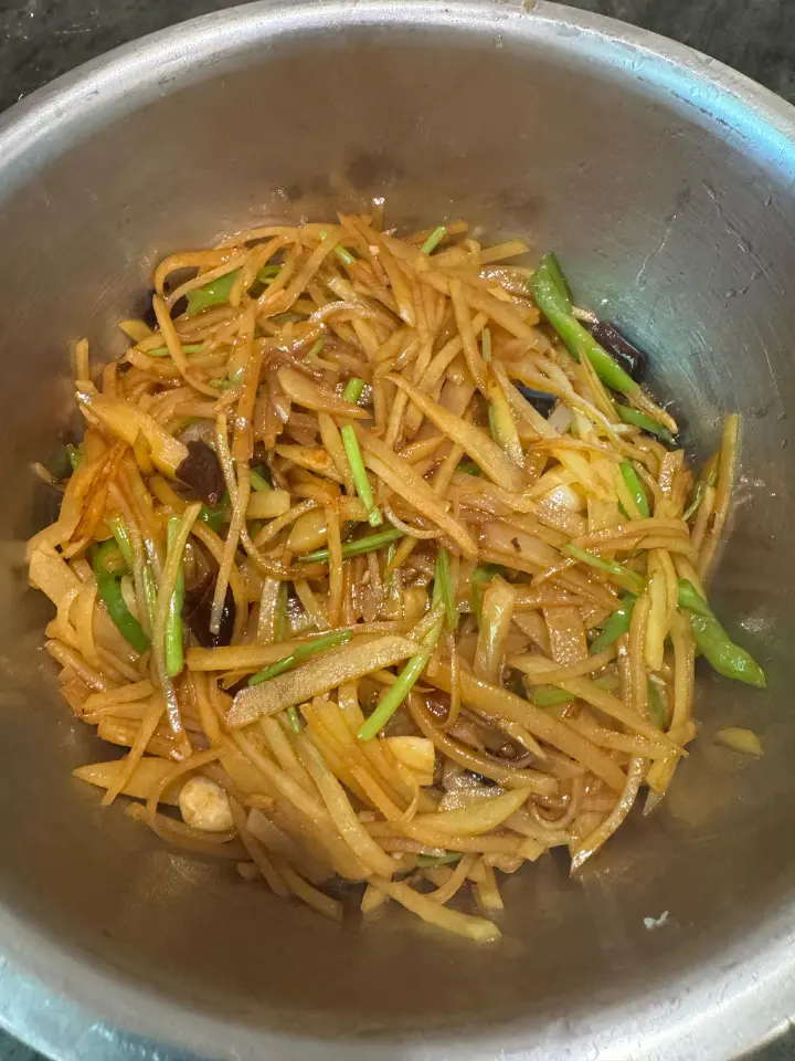 酸辣土豆丝 第 10 步