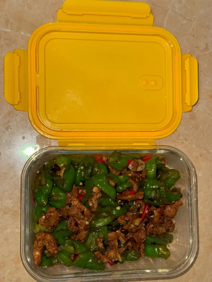 辣椒炒肉 第 7 步