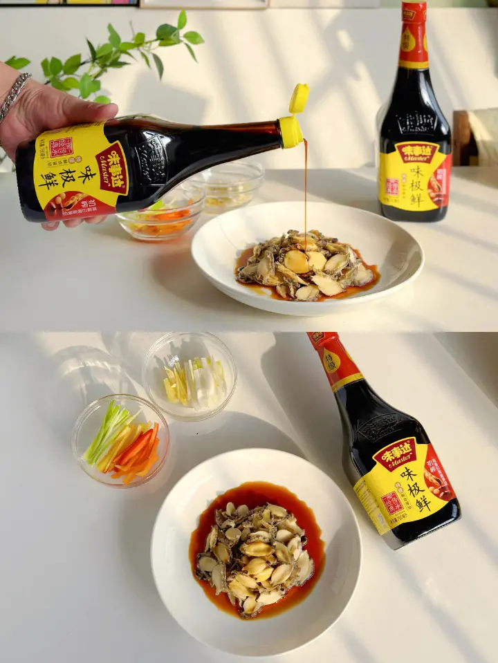 葱油鲍鱼片 第 6 步
