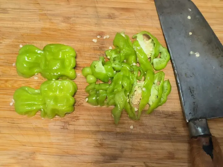 青椒榨菜肉丝 第 4 步