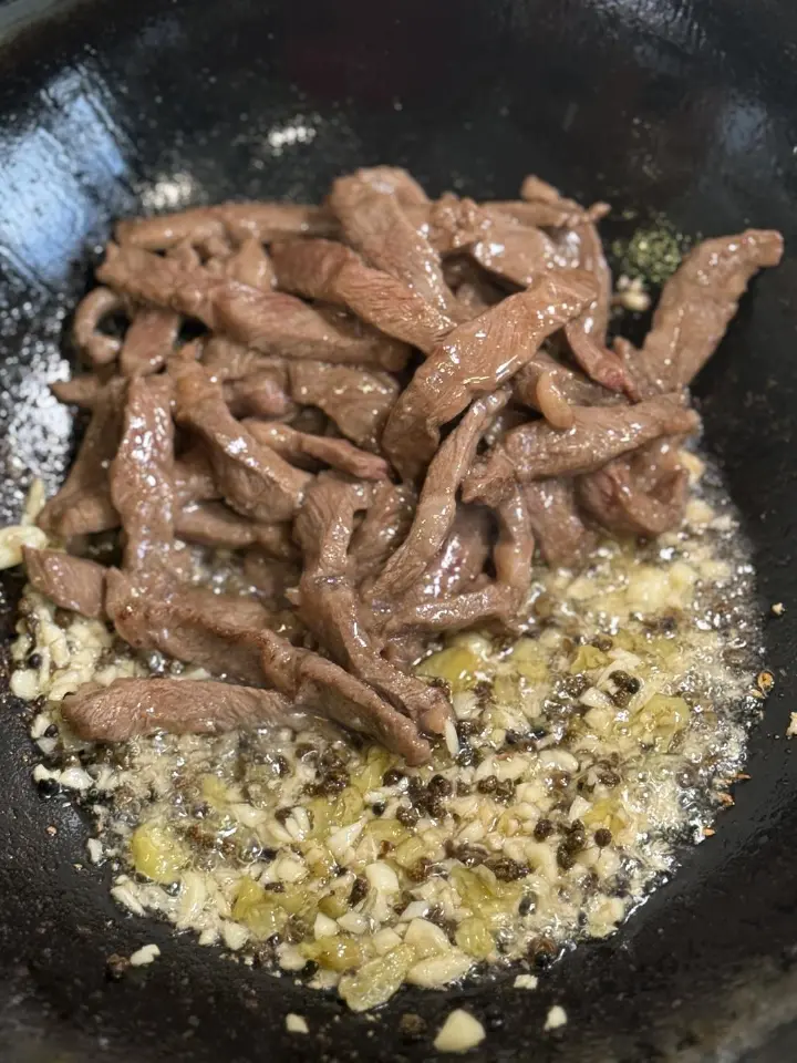 椒麻牛肉豆腐 第 7 步