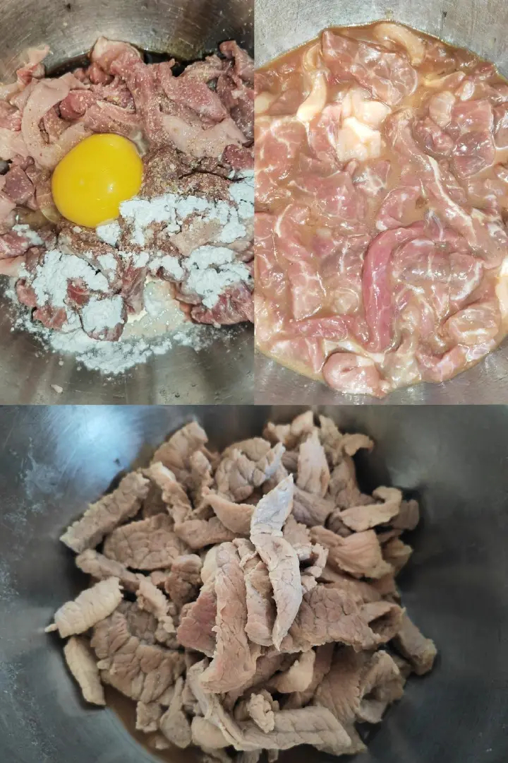 家常水煮肉片 第 1 步
