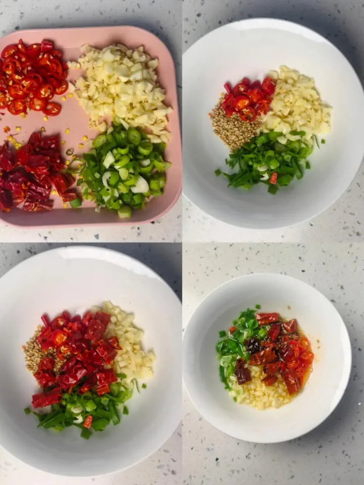 菠菜拌粉丝 第 7 步