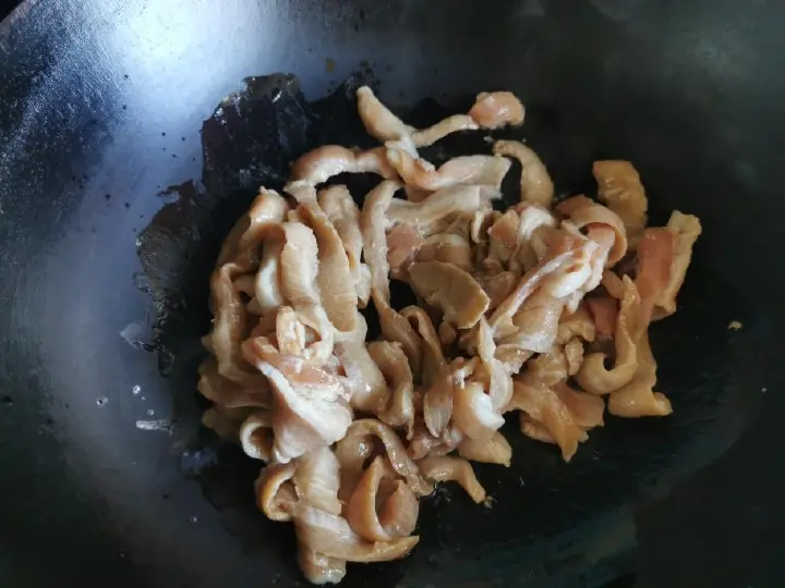 小炒松板肉 第 5 步