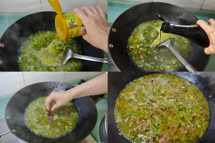 烧椒豆花牛肉 第 8 步