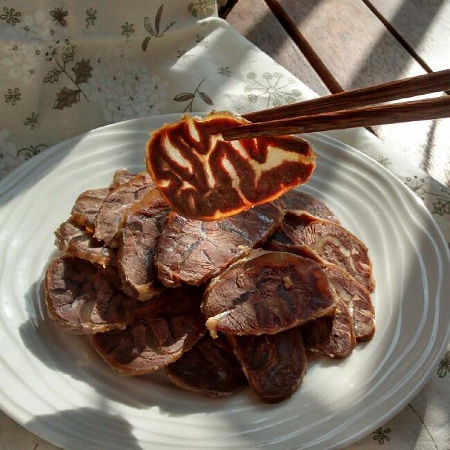 懒人卤牛肉成品图